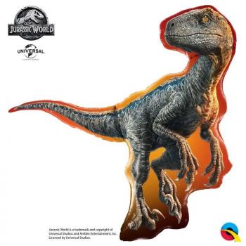 BALLON ALU JURASSIC WORLD RAPTOR 38"96CM