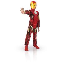 DEGUISEMENT IRON MAN AVEC MASQUE TAILLE 7/8ANS