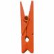 MINI PINCES BOIS ORANGE X12