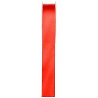 SATIN DOUBLE FACE 25MM X25M ROUGE