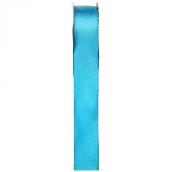 SATIN DOUBLE FACE 25MM X25M TURQUOISE