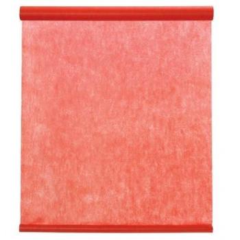 TENTURE DE SALLE ROUGE 80 CM X 12 M