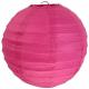 LANTERNE 20CM X2 FUCHSIA