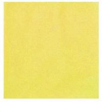 SERVIETTE VOIE SECHE 40X40 CM JAUNE  X50