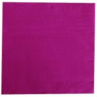 SERVIETTE VOIE SECHE 40X40 CM FUSHIA