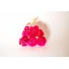 SACHET 9 BOULES ROTIN ROSE
