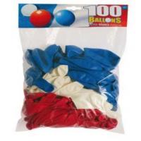 BALLON BLEU BLANC ROUGE X100