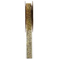 RUBAN STRASS AUTOCOLLANT 1M OR