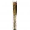 RUBAN STRASS AUTOCOLLANT 1M OR