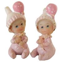 SUJET BEBE FILLE X2