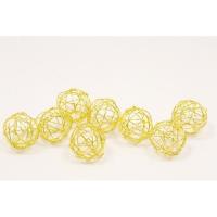 BOULE ALU 2CM X12 OR