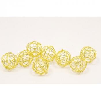 BOULE ALU 2CM X12 OR