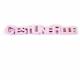 LETTRE C EST UNE FILLE ROSE