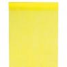 CHEMIN DE TABLE INTISSE JAUNE 29/30CMX10M