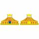 CENTRE DE TABLE CIRCUS 17CMX30CM