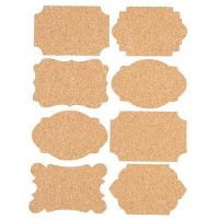 ETIQUETTES VINTAGE LIEGE X8 9X6CM