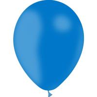 BALLON LATEX STD 5"13CM BLEU ROI X25