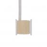 RUBAN ORGANZA ECRU 15 MM X 20 M