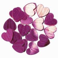 CONFETTIS DE TABLE C?UR BORDEAUX 20 g