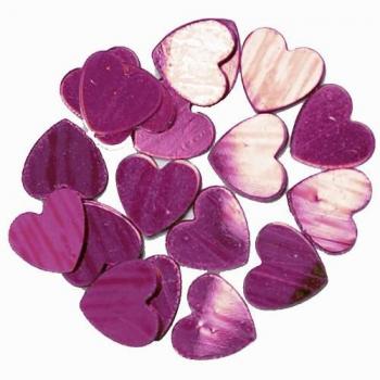 CONFETTIS DE TABLE C?UR BORDEAUX 20 g