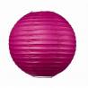 LANTERNE 25CM FUSHIA