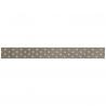 RUBAN ADHESIF 1.5 CM X 2 M TAUPE A POIS BLANC