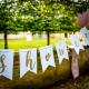 GUIRLANDE BABY SHOWER CIEL ET OR 3,50M