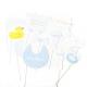 KIT PHOTOBOOTH BABY SHOWER GARCON 11 PCS