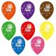 BALLONS 100 ANS X8