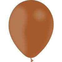 BALLON LATEX STD 5"13CM MARRON X25