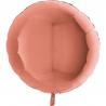 BALLON ALU ROND ROSE GOLD 9" 23CM