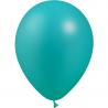 BALLON LATEX METAL 5"12CM TURQUOISE X25