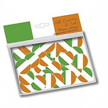CONFETTIS DE TABLE DRAPEAU IRLANDE X150