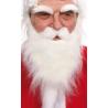PERE NOËL BARBE + MOUSTACHE + SOURCILS BLANC