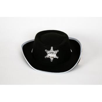 CHAPEAU COW BOY ENFANT NOIR