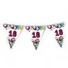 GUIRLANDE ANNIVERSAIRE 18 ANS FANIONS 6 M
