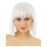 PERRUQUE CRAZY BLANCHE NVEAU BOITAGE
