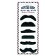 MOUSTACHE PARTY NOIR X6