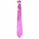 CRAVATE SATIN FLUO 45CM ROSE