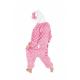 COSTUME CHAT ROSE 4/6 ANS