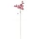 4 ORCHIDÉES & PERLES ROSE SUR PIQUE 25 cm