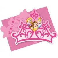 INVITATIONS + ENV PRINCESS DREAMING X6
