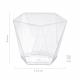 VERRINE PLASTIQUE PENTAGONE 120ML X5 (D.72xH56mm)