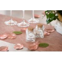 POT CARRE JUST MARRIED ROSE GOLD X12
