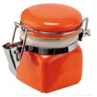 MINI BOCAL CERAMIQUE ORANGE 6CM X12