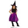 SORCIERE NOIR ET  VIOLET 5 / 6 ANS