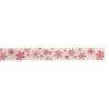 RUBAN ADHESIF NOEL FLOCON ROUGE 15MM X 2M
