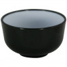 MINI BOL BICOLORE COLORIS NOIR/BLANC D.45MM H25MM (8X25)