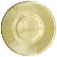 Assiette en bois Ø 155 mm