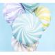 BALLON ALU ROND CANDY BLEU PASTEL 35CM